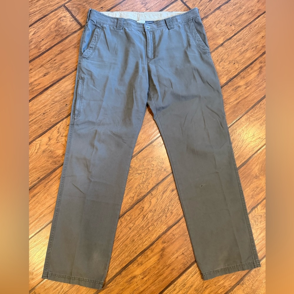 Columbia Omni Shield Cargo Pants mens 40x34 green Regular Straight cotton